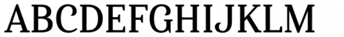 Haboro Serif Condensed Demi Font UPPERCASE