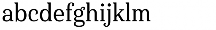Haboro Serif Condensed Medium Font LOWERCASE