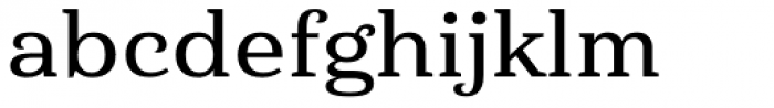 Haboro Serif Extended Demi Font LOWERCASE