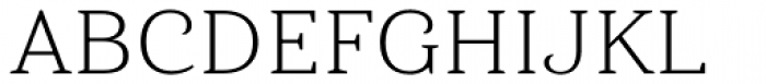 Haboro Serif Extended Light Font UPPERCASE