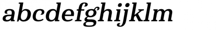 Haboro Serif Normal Bold Italic Font LOWERCASE