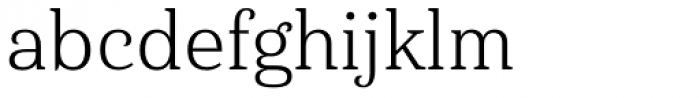Haboro Serif Normal Book Font LOWERCASE