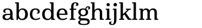 Haboro Serif Normal Demi Font LOWERCASE