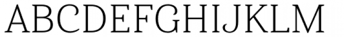 Haboro Serif Normal Light Font UPPERCASE