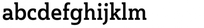 Haboro Slab Condensed Bold Font LOWERCASE