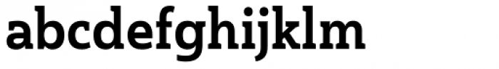 Haboro Slab Condensed Ex Bold Font LOWERCASE