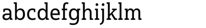 Haboro Slab Condensed Medium Font LOWERCASE
