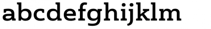 Haboro Slab Extended Bold Font LOWERCASE