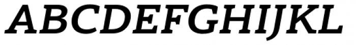 Haboro Slab Extended Ex Bold Italic Font UPPERCASE