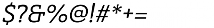 Haboro Slab Normal Medium Italic Font OTHER CHARS