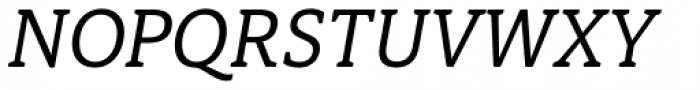 Haboro Slab Soft Extended Medium Italic Font UPPERCASE