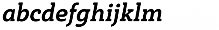 Haboro Slab Soft Norm Ex Bold Italic Font LOWERCASE