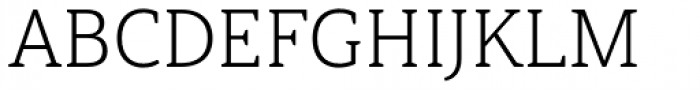 Haboro Slab Soft Norm Light Font UPPERCASE