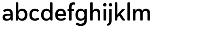 Haboro Soft Normal Demi Font LOWERCASE