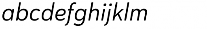 Haboro Soft Normal Regular Italic Font LOWERCASE