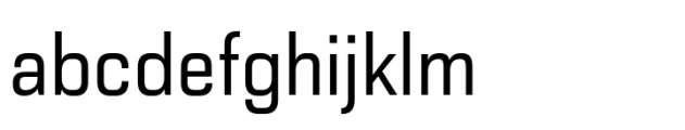 Haboro Squared Condensed Regular Font LOWERCASE