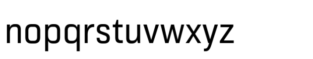 Haboro Squared Condensed Regular Font LOWERCASE