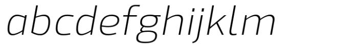 Hackman Extra Light Italic FONT