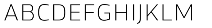 Hackman Extra Light Font UPPERCASE
