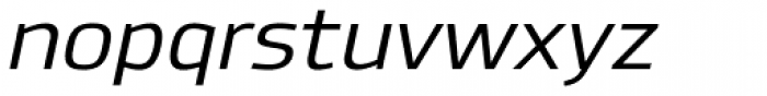 Hackman Medium Italic Font LOWERCASE