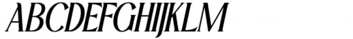 Hacky Bold Italic Font UPPERCASE