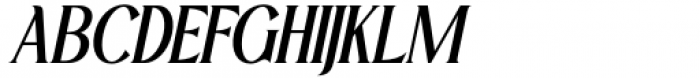 Hacky Extra Bold Italic Font UPPERCASE