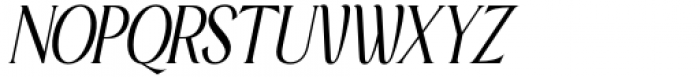 Hacky Medium Italic Font UPPERCASE