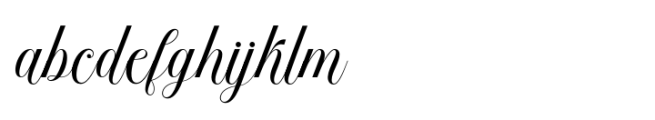 Hadigen  Regular Font LOWERCASE