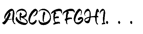 Hadley Bestone  Regular Font UPPERCASE