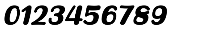 Hadsai Extra Bold Italic Font OTHER CHARS
