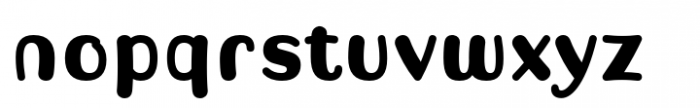 Hadsai Extra Bold Font LOWERCASE