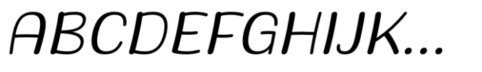 Hadsai Italic Font UPPERCASE