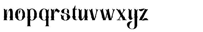 Hafishya Regular Font LOWERCASE