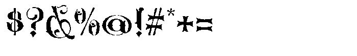 Hafishya Rough Font OTHER CHARS