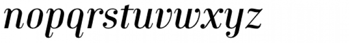 Haggard Italic Font LOWERCASE