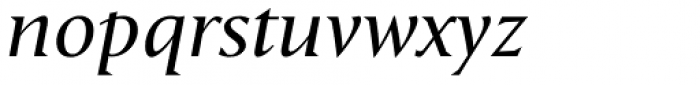 Haggard Nova Italic Font LOWERCASE