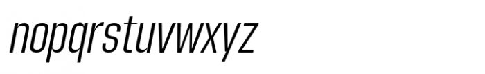 Hagia Pro Regular Italic Font LOWERCASE
