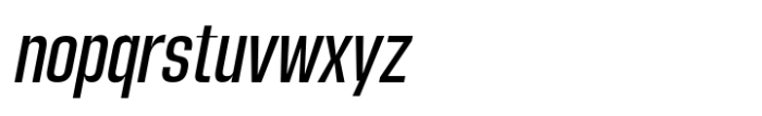 Hagia Pro Semi Bold Italic Font LOWERCASE