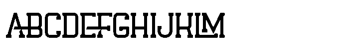 Hagofen Regular Font UPPERCASE