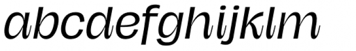Hagrid Italic Font LOWERCASE