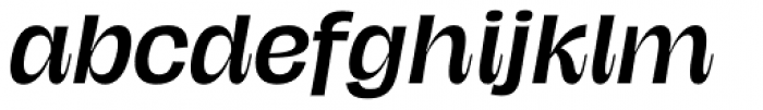 Hagrid Medium Italic Font LOWERCASE