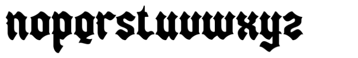 Haickens Regular Font LOWERCASE