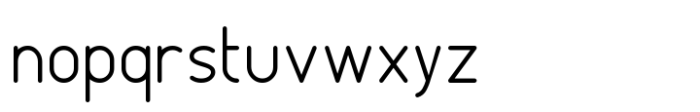 Haidezign Regular Font LOWERCASE