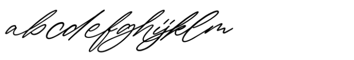 Haigrast Script Bold Italic Font LOWERCASE