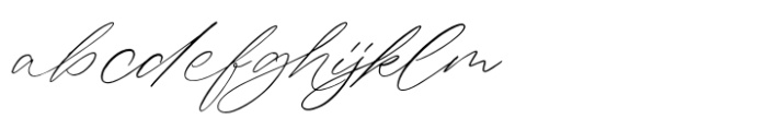 Haigrast Script Regular Font LOWERCASE