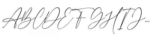 Hailey Calligraphy Regular Font UPPERCASE