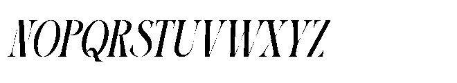 Hailove Italic Font UPPERCASE