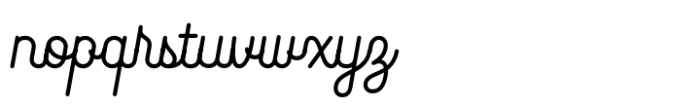 Haimdar Font LOWERCASE