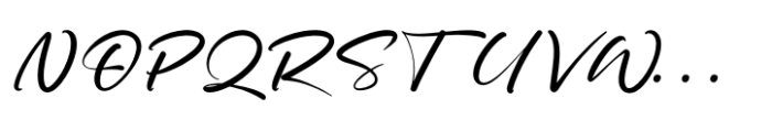 Hajelta Font UPPERCASE
