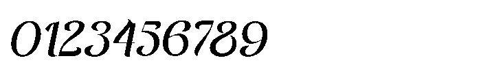 Hakia Qafila Italic Font OTHER CHARS
